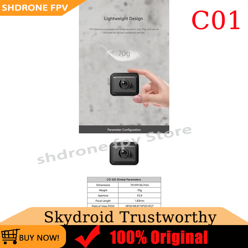 Drone Camera Wide Angle - Kamera FPV Skydroid C01 1000TVL CMOS