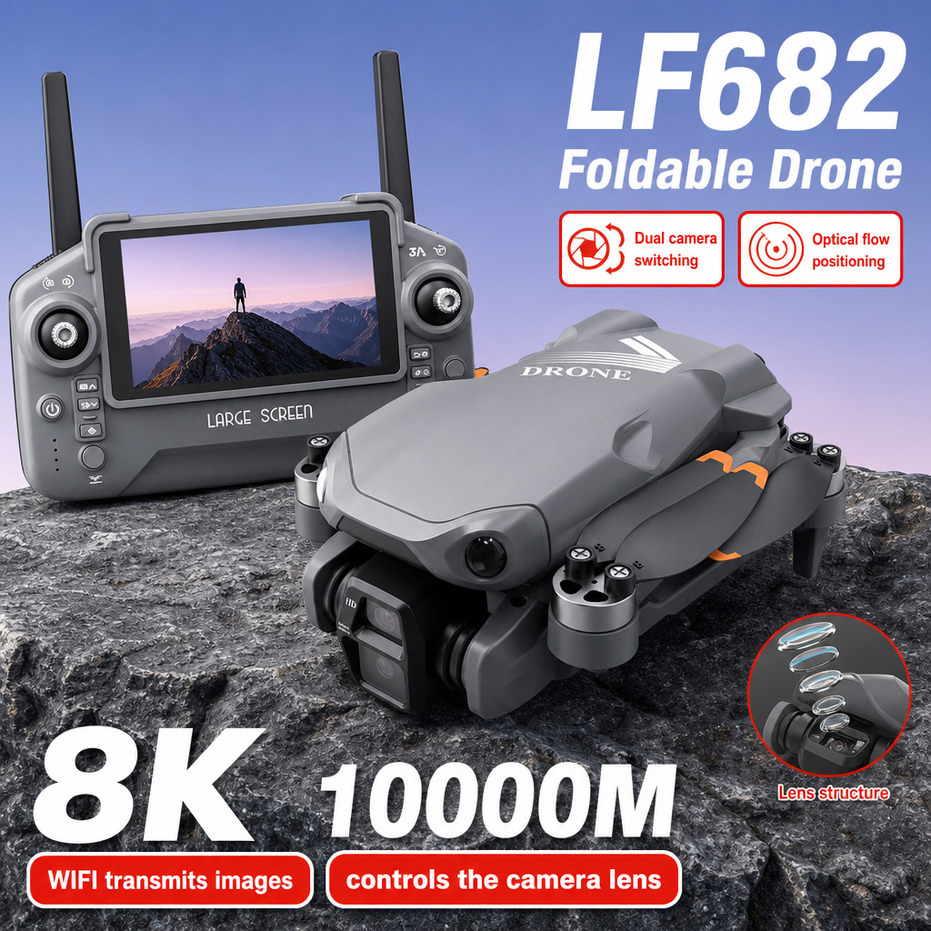 Drone Camera Hd - Foto Udara Drone LF682 8K HD