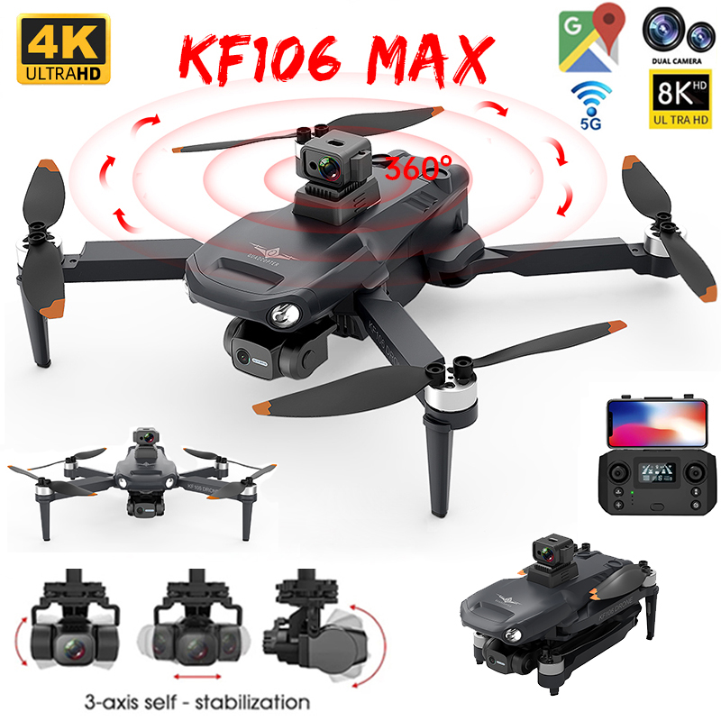 Drone KF106 Max Baru 2022 8K P - Drone Camera Night Vision ulasan dan harga