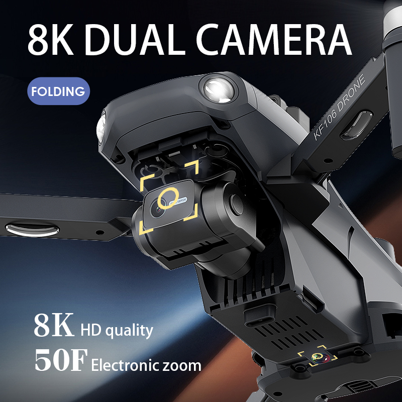 Drone KF106 Max Baru 2022 8K P - Drone Camera Night Vision ulasan dan harga