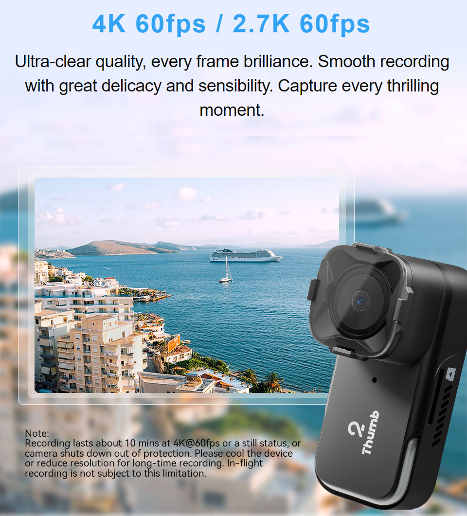 Versi Baru RunCam Thumb 2 4K 2 - Drone Camera 4K ulasan dan harga