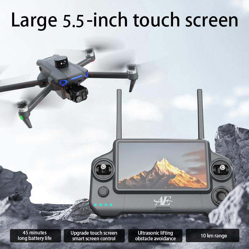 Drone RC AE30 GPS 2026 dengan  - Drone Camera With Gimbal ulasan dan harga