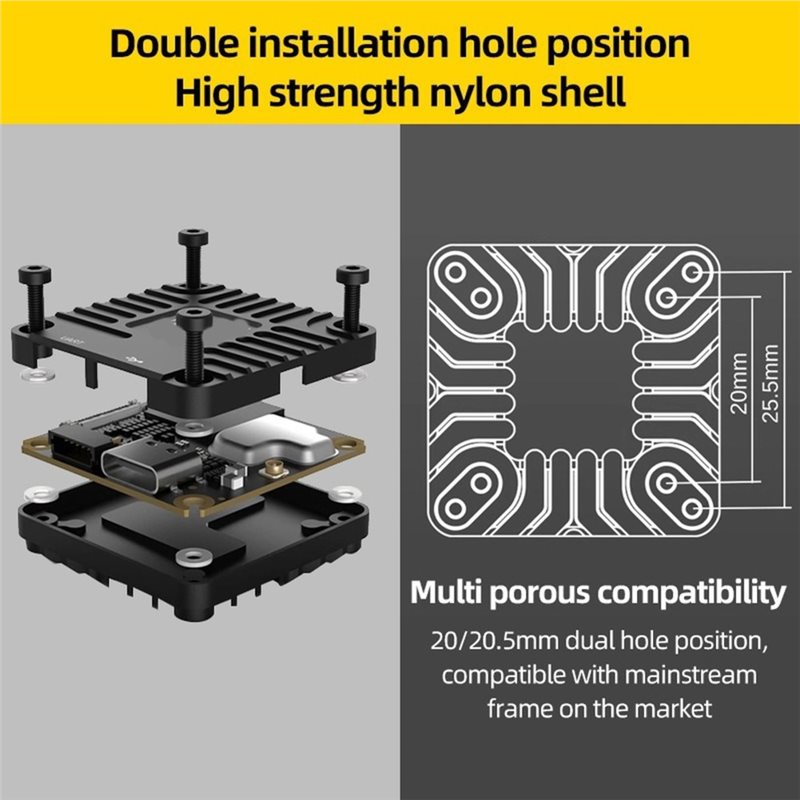 Bagian Aluminium Heatsink Casi - Drone Camera Case ulasan dan harga