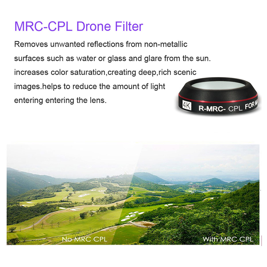 Filter Drone untuk DJI Mavic P - Drone Camera Filter ulasan dan harga