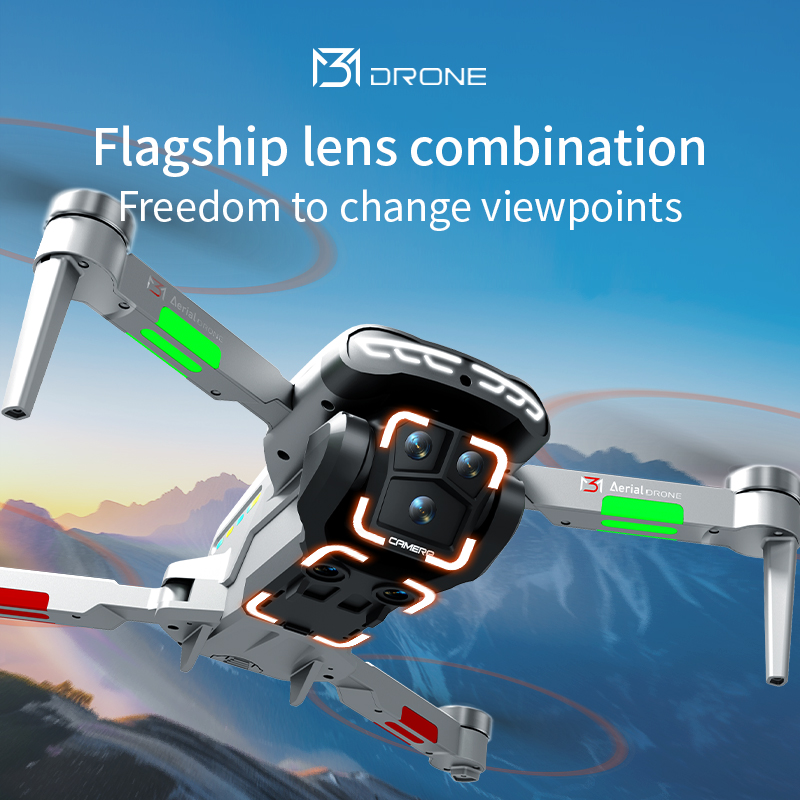 M3 Drone Profesional 4K HD Fot - Drone Camera 4K ulasan dan harga