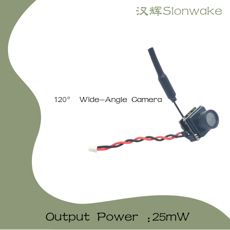 Slonwake 5.8G 48CH 25mW FPV VT - Drone Camera Wide Angle ulasan dan harga