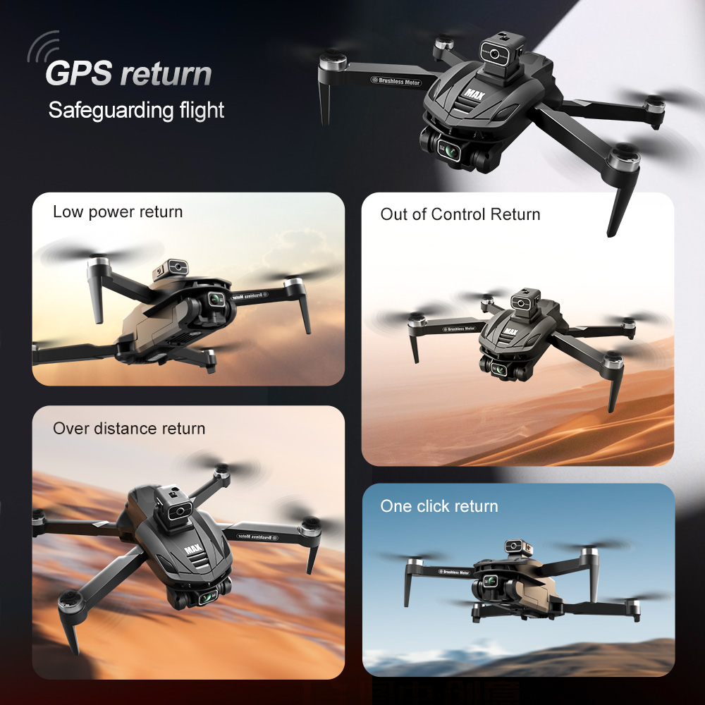 V168 PRO Max GPS Drone 8K Prof - Drone Camera Hd ulasan dan harga