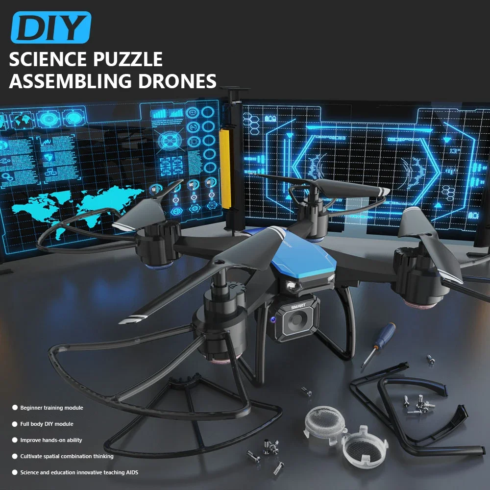 JJRC H108 DIY Drone Mini Perak - Drone Camera 4K ulasan dan harga