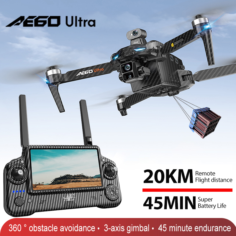 Drone Profesional AE60 GPS Kam - Drone Camera Professional ulasan dan harga