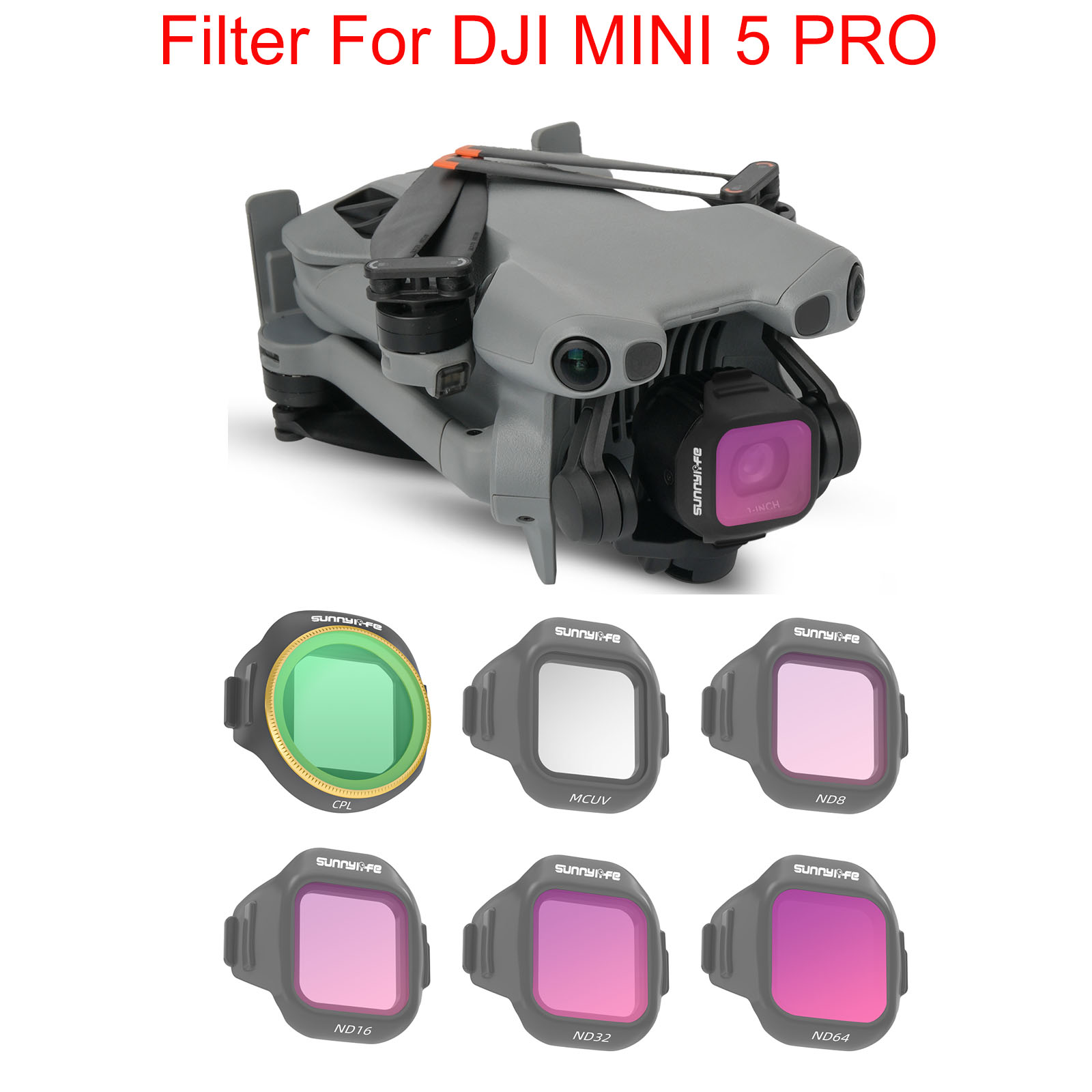 Filter Drone Untuk DJI Mini 5  - Drone Camera Filter ulasan dan harga