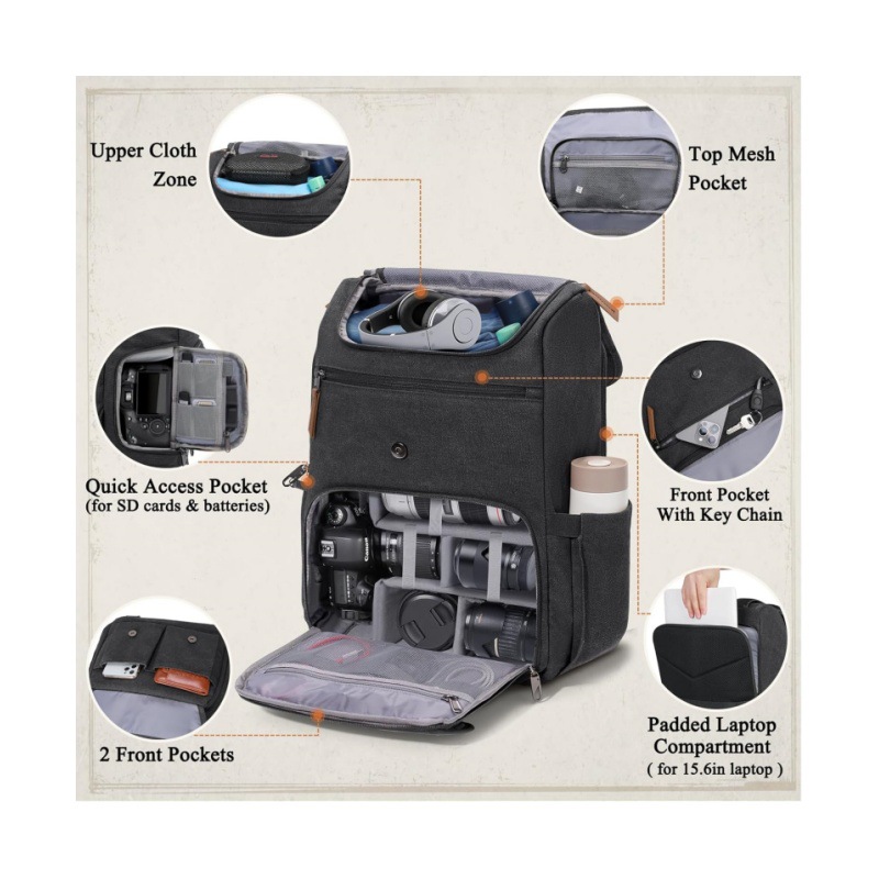 Tas kamera DSLR model selempan - Drone Camera Waterproof ulasan dan harga