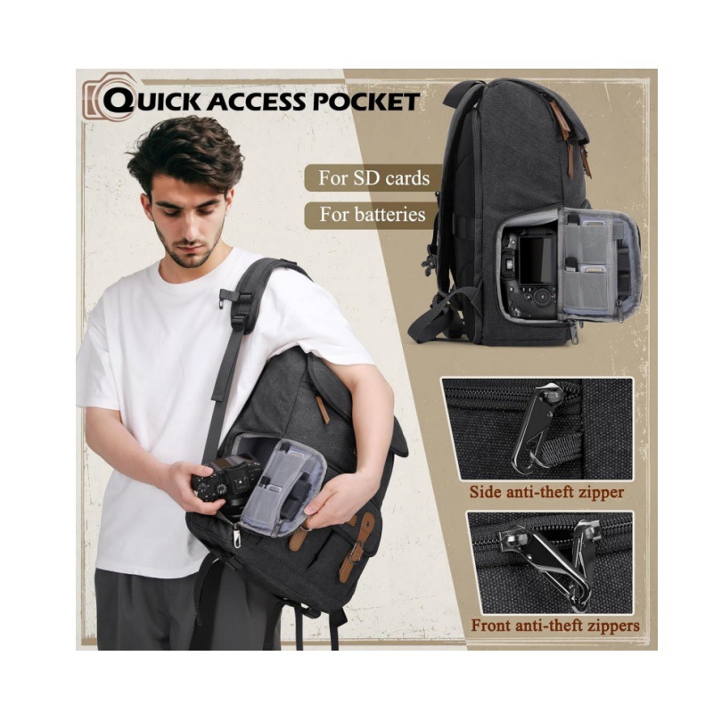 Tas kamera DSLR model selempan - Drone Camera Waterproof ulasan dan harga