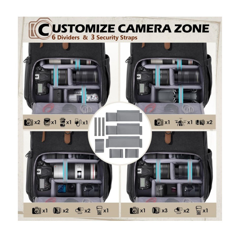 Tas kamera DSLR model selempan - Drone Camera Waterproof ulasan dan harga