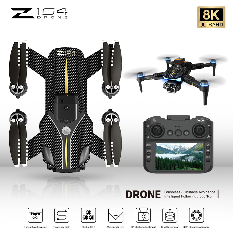 Drone Z104 RC Sudut Lebar 8K H - Drone Camera Wide Angle ulasan dan harga