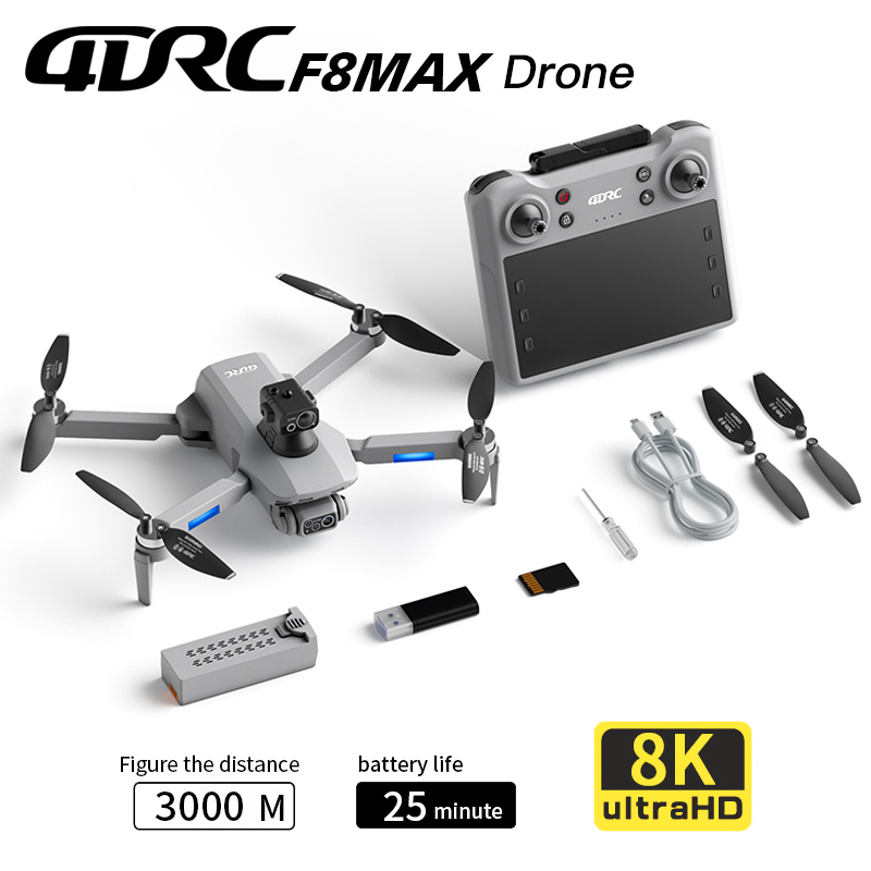 Drone Profesional F8 MAX GPS d - Drone Camera Mount ulasan dan harga