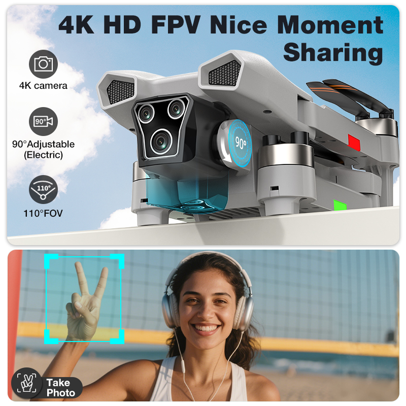 Drone Baru L017 Pro Brushless  - Drone Camera Hd ulasan dan harga