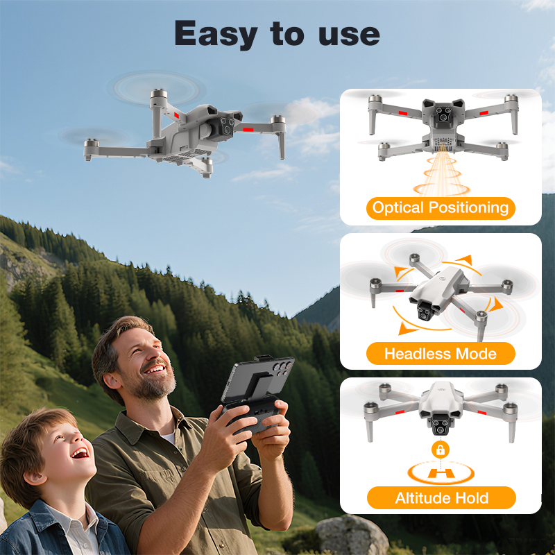 Drone Baru L017 Pro Brushless  - Drone Camera Hd ulasan dan harga