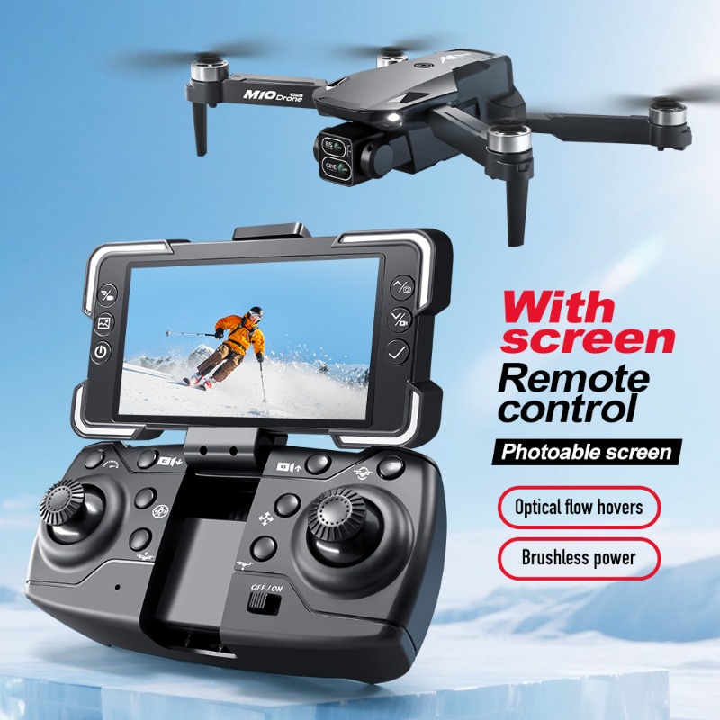 Drone Kamera M10 dengan Remote - Drone Camera With Gimbal ulasan dan harga
