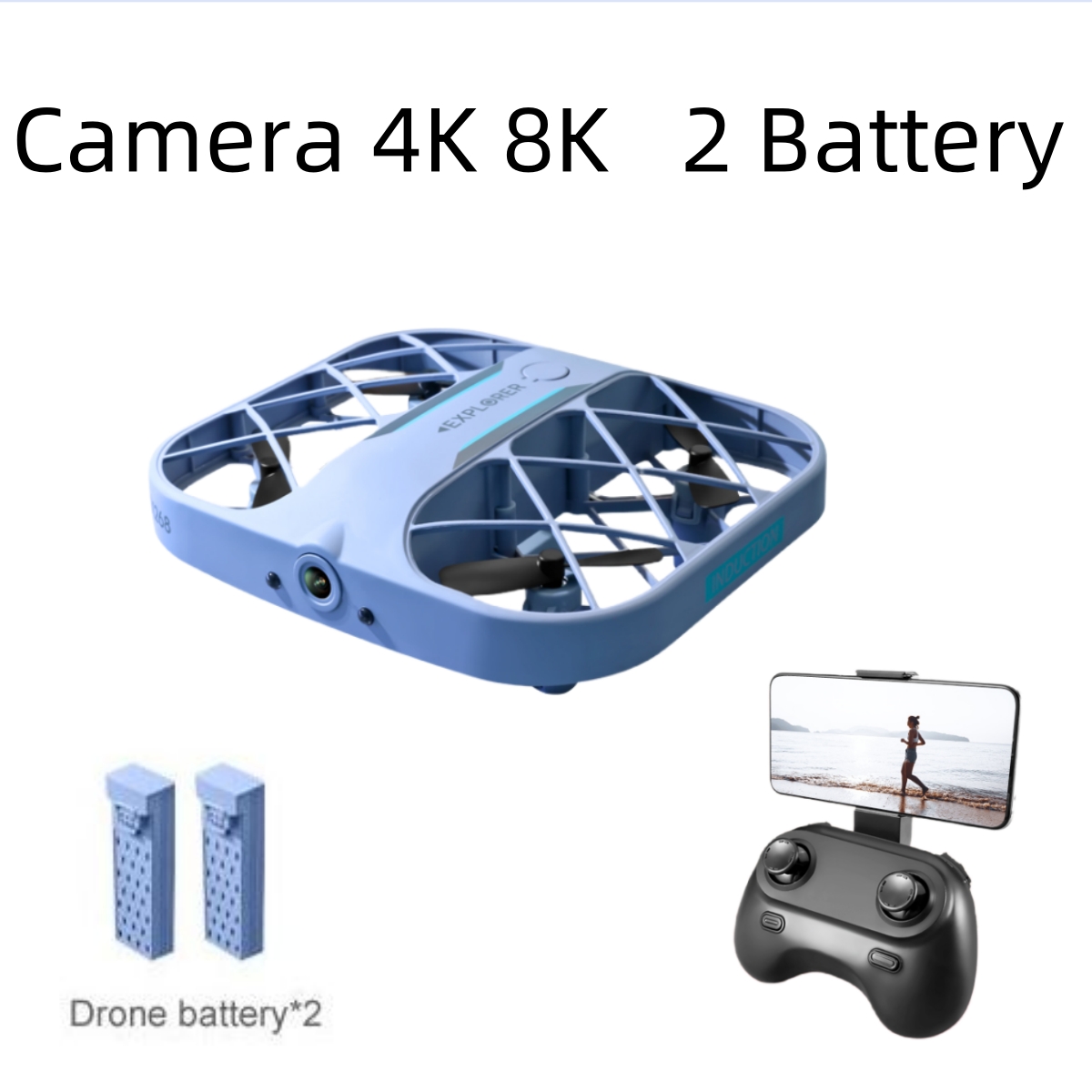 JJRC H107 FPV RC Drone dengan  - Drone Camera 4K ulasan dan harga
